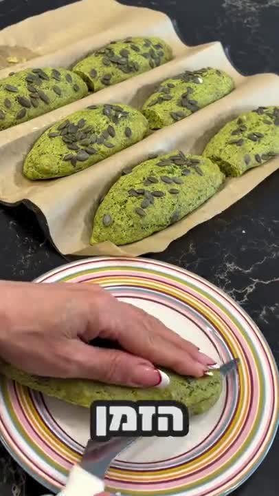 לחמניות קמח אפונה חלבוניות